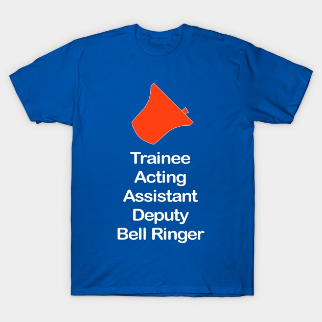 Trainee Bell Ringer (Dark Background) T-Shirt by Grandsire